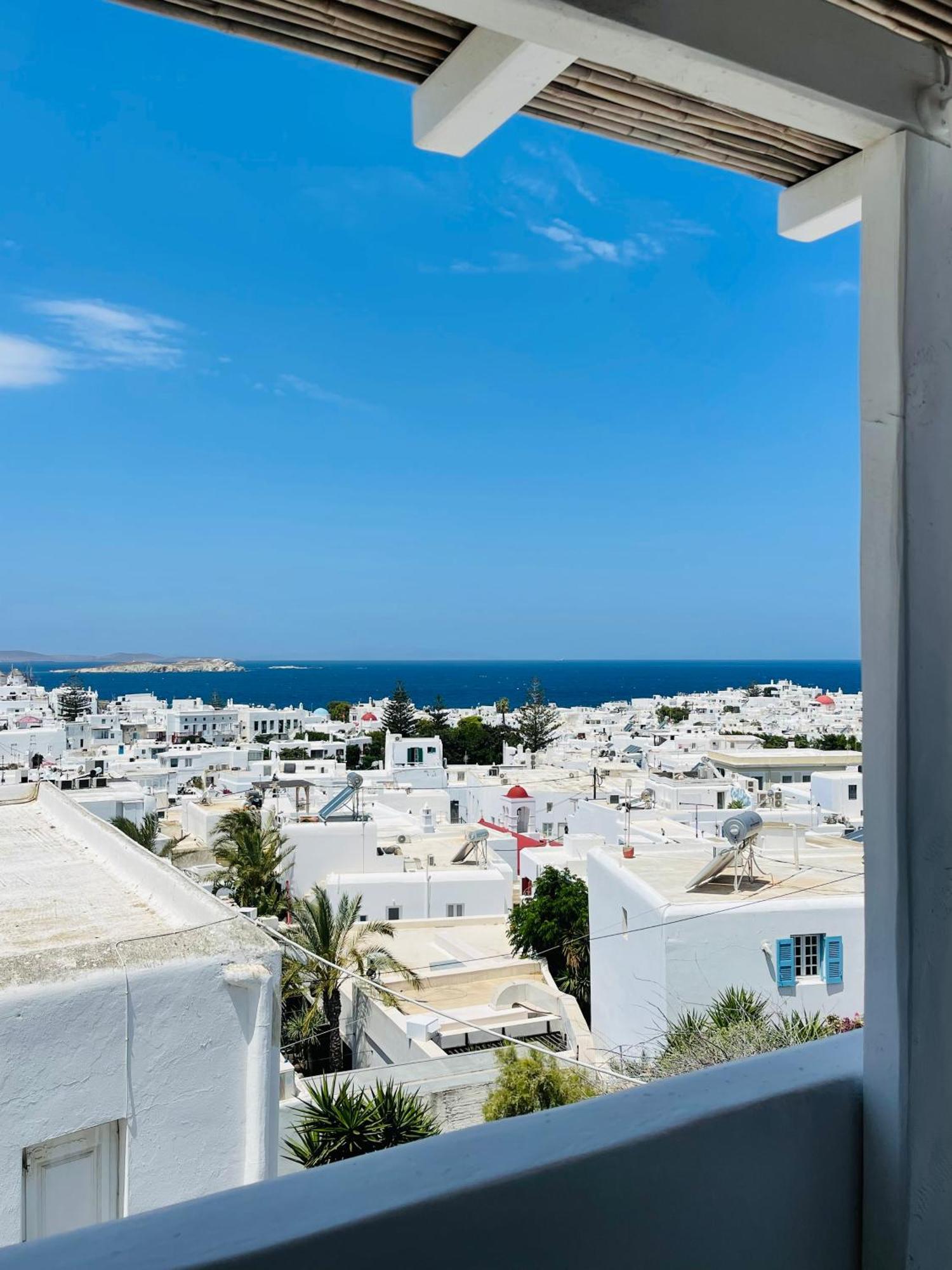 Mykonian Starling - Town N' Sunset View Apartment Mykonos Town Экстерьер фото
